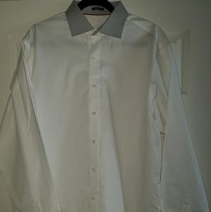 BUGATCHI UOMO REVERSIBLE CUFF SHIRT